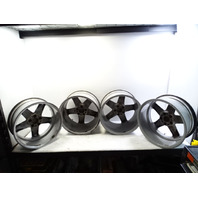 03 Mercedes R230 SL500 wheels, set of 4 2304010502 9.5x18, 2304010402 8.5x18 alloy silver