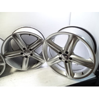 03 Mercedes R230 SL500 wheels, set of 4 2304010502 9.5x18, 2304010402 8.5x18 alloy silver