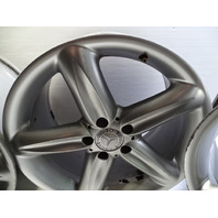 03 Mercedes R230 SL500 wheels, set of 4 2304010502 9.5x18, 2304010402 8.5x18 alloy silver