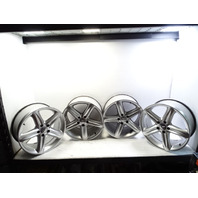 03 Mercedes R230 SL500 wheels, set of 4 2304010502 9.5x18, 2304010402 8.5x18 alloy silver