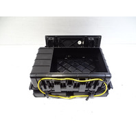 03 Mercedes R230 SL500 storage compartment, right rear 2308100841 black designo