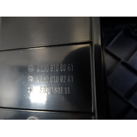 03 Mercedes R230 SL500 storage compartment, right rear 2308100841 black designo