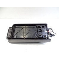 03 Mercedes R230 SL500 center console armrest storage 2306800050 black designo