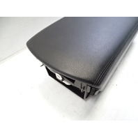 03 Mercedes R230 SL500 center console armrest storage 2306800050 black designo