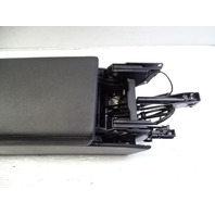 03 Mercedes R230 SL500 center console armrest storage 2306800050 black designo