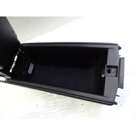 03 Mercedes R230 SL500 center console armrest storage 2306800050 black designo