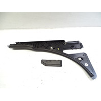 03 Mercedes R230 SL500 cover, left flap trim, 2306901141, SL600 SL65 black designo