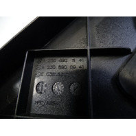 03 Mercedes R230 SL500 cover, left flap trim, 2306901141, SL600 SL65 black designo