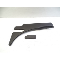 03 Mercedes R230 SL500 cover, left flap trim, 2306901141, SL600 SL65 black designo