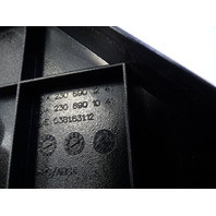 03 Mercedes R230 SL500 cover, right flap trim, 2306901241, SL600 SL65 black designo