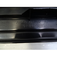 03 Mercedes R230 SL500 trim, door step sill, right inner, 2306800235 black designo