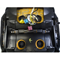 03 Mercedes R230 SL500 seat cushion, bottom, right, black designo