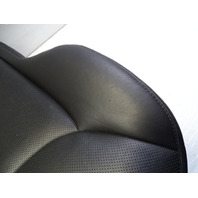 03 Mercedes R230 SL500 seat cushion, bottom, right, black designo