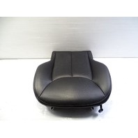 03 Mercedes R230 SL500 seat cushion, bottom, right, black designo
