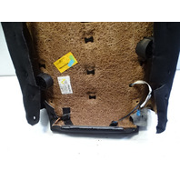 03 Mercedes R230 SL500 seat cushion, back, left, black designo