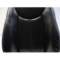 03 Mercedes R230 SL500 seat cushion, back, left, black designo
