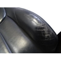 03 Mercedes R230 SL500 seat cushion, back, left, black designo