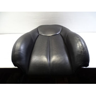 03 Mercedes R230 SL500 seat cushion, back, left, black designo