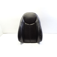 03 Mercedes R230 SL500 seat cushion, back, left, black designo