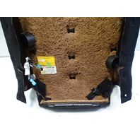 03 Mercedes R230 SL500 seat cushion, back, right, black designo