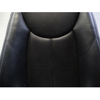 03 Mercedes R230 SL500 seat cushion, back, right, black designo