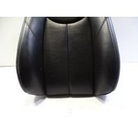 03 Mercedes R230 SL500 seat cushion, back, right, black designo