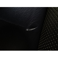 03 Mercedes R230 SL500 seat cushion, back, right, black designo