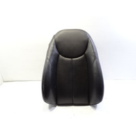 03 Mercedes R230 SL500 seat cushion, back, right, black designo