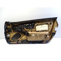 03 Mercedes R230 SL500 door panel, left, black, black designo