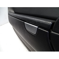 03 Mercedes R230 SL500 door panel, left, black, black designo