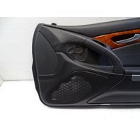 03 Mercedes R230 SL500 door panel, right, black, black designo