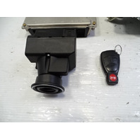 03 Mercedes R230 SL500 engine ignition ecu computer key fob & shifter 1131532379 keyless go