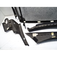 03 Mercedes R230 SL500 trim set, headliner, alcantara, charcoal gray SL600 SL55 AMG