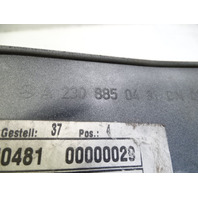 03 Mercedes R230 SL500 bracket, license plate mounting 2308850481