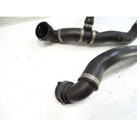 03 Mercedes R230 SL500 hose set, radiator coolant, lower and upper hose, 2305010282, 2305012182