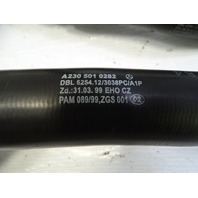 03 Mercedes R230 SL500 hose set, radiator coolant, lower and upper hose, 2305010282, 2305012182