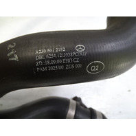 03 Mercedes R230 SL500 hose set, radiator coolant, lower and upper hose, 2305010282, 2305012182