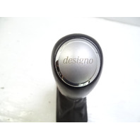 03 Mercedes R230 SL500 gear shift knob, black w/wood 2302673510 designo