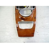 03 Mercedes R230 SL500 center console, wood trim, w/ashtray, 2306801539, walnut