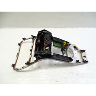 03 Mercedes R230 SL500 center console, wood trim, w/ashtray, 2306801539, walnut