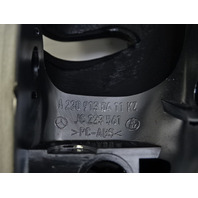 03 Mercedes R230 SL500 trim, w/ seat back recline switch, right  2309130411 black designo