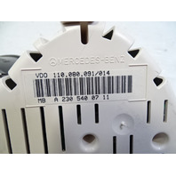 03 Mercedes R230 SL500 instrument cluster, speedometer, 2305400711