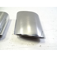 03 Mercedes R230 SL500 exhaust tips, set, left and right OEM
