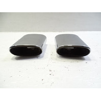 03 Mercedes R230 SL500 exhaust tips, set, left and right OEM