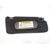 03 Mercedes R230 SL500 sunvisors, left and right, alcantara, charcoal gray, 2308101410 2308101310 SL500