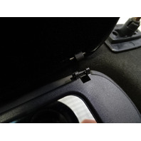 03 Mercedes R230 SL500 sunvisors, left and right, alcantara, charcoal gray, 2308101410 2308101310 SL500