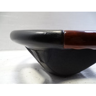 03 Mercedes R230 SL500 steering wheel, leather/wood, black designo