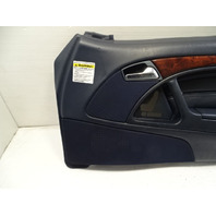 99 Mercedes R129 SL500 door panel, right, blue, 96-02