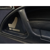 99 Mercedes R129 SL500 door panel, right, blue, 96-02