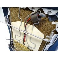 99 Mercedes R129 SL500 seat cushion, right back, blue